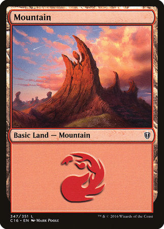 Mountain (347) [Commander 2016] | Fandemonia Ltd