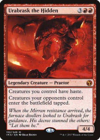 Urabrask the Hidden [Iconic Masters] | Fandemonia Ltd