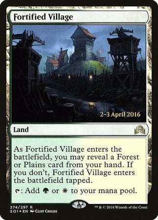 Fortified Village [Shadows over Innistrad Promos] | Fandemonia Ltd