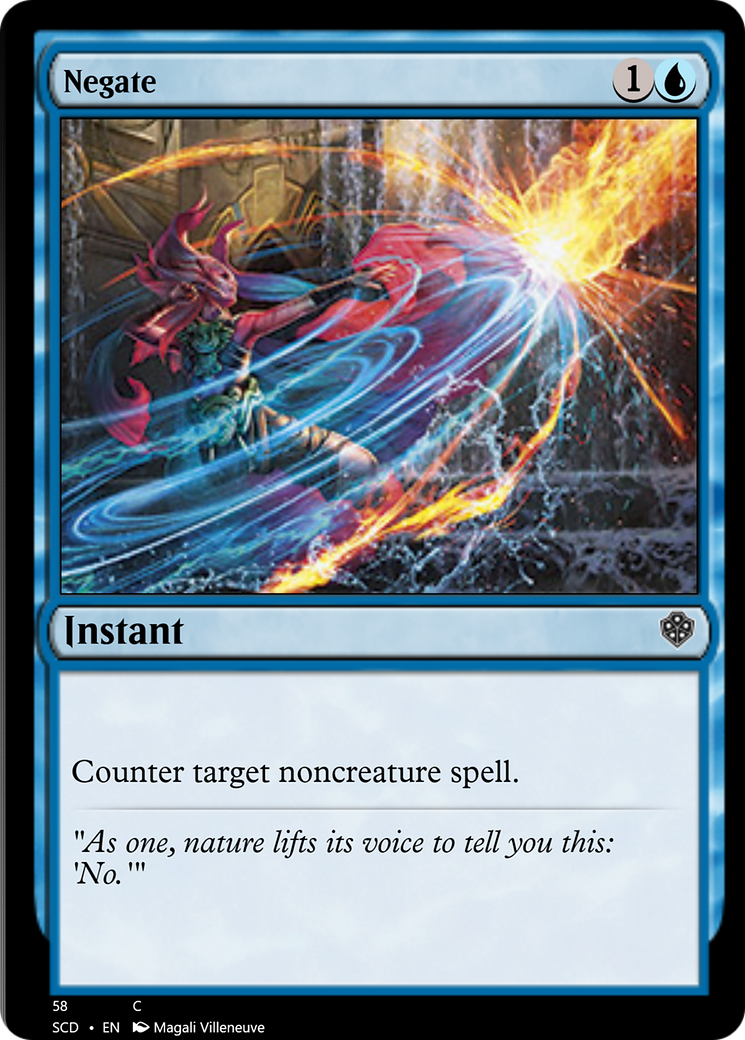 Negate [Starter Commander Decks] | Fandemonia Ltd