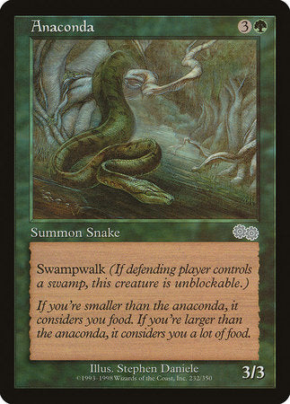 Anaconda [Urza's Saga] | Fandemonia Ltd