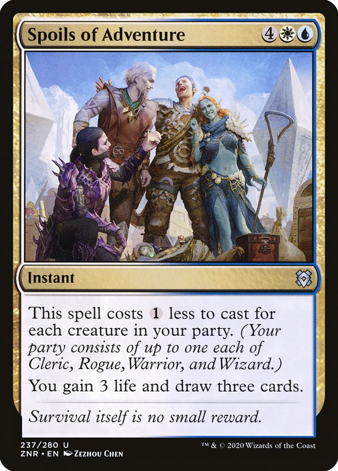 Spoils of Adventure [Zendikar Rising] | Fandemonia Ltd