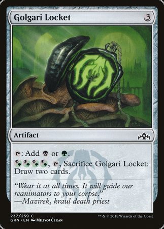 Golgari Locket [Guilds of Ravnica] | Fandemonia Ltd