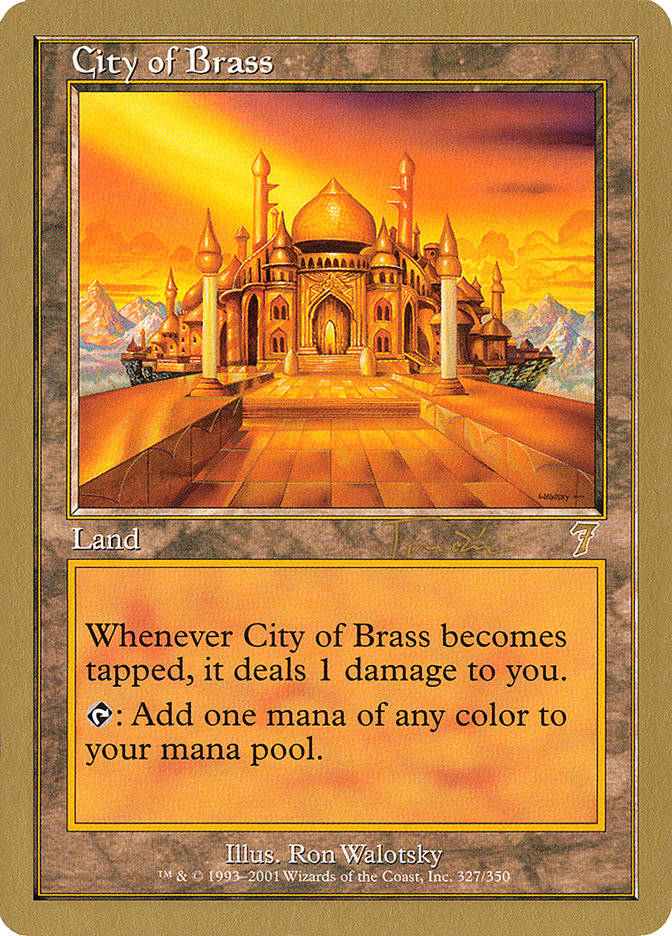 City of Brass (Jan Tomcani) [World Championship Decks 2001] | Fandemonia Ltd