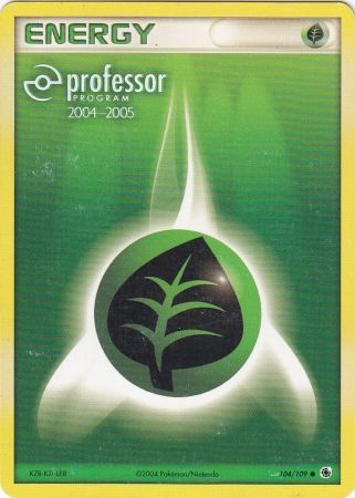 Grass Energy (104/109) (2004 2005) [Professor Program Promos] | Fandemonia Ltd