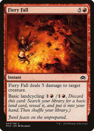Fiery Fall [Planechase Anthology] | Fandemonia Ltd