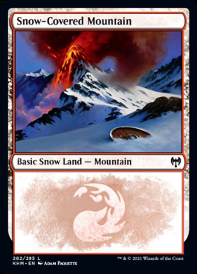 Snow-Covered Mountain (282) [Kaldheim] | Fandemonia Ltd