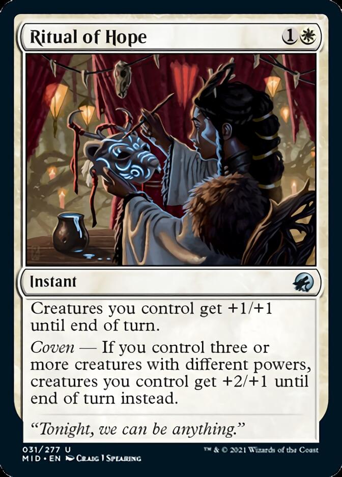Ritual of Hope [Innistrad: Midnight Hunt] | Fandemonia Ltd