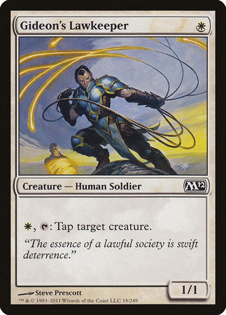 Gideon's Lawkeeper [Magic 2012] | Fandemonia Ltd