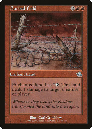 Barbed Field [Prophecy] | Fandemonia Ltd