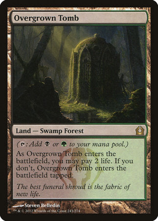 Overgrown Tomb [Return to Ravnica] | Fandemonia Ltd