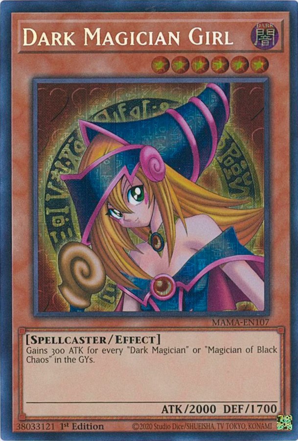 Dark Magician Girl [MAMA-EN107] Secret Pharaoh's Rare | Fandemonia Ltd