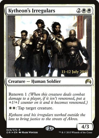 Kytheon's Irregulars [Magic Origins Promos] | Fandemonia Ltd