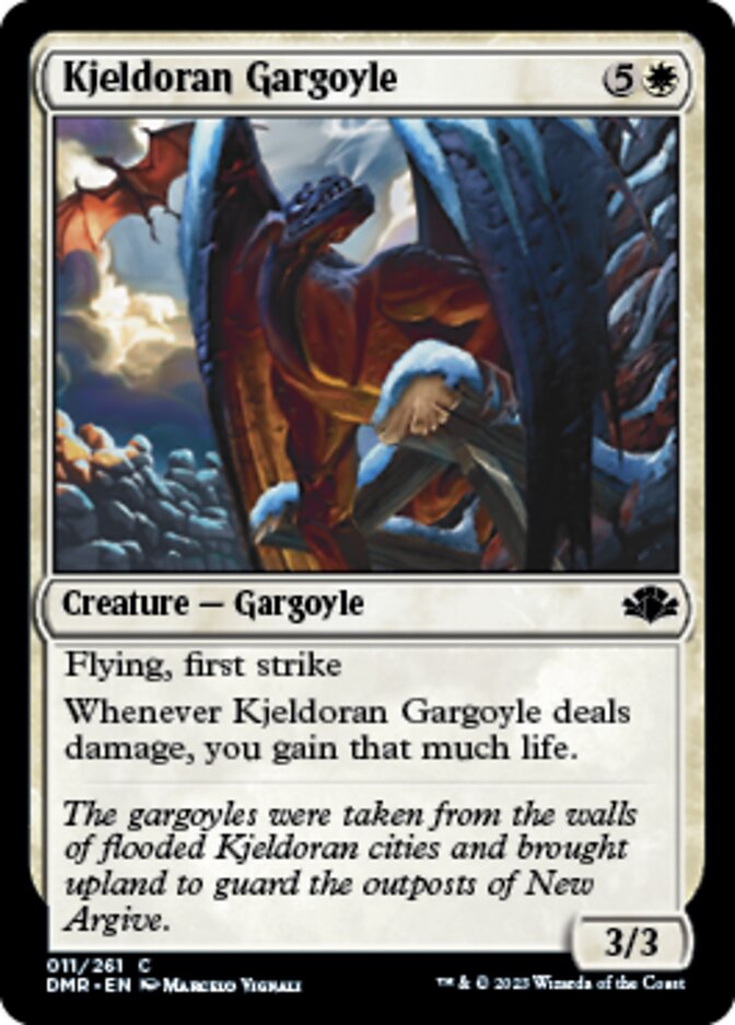 Kjeldoran Gargoyle [Dominaria Remastered] | Fandemonia Ltd