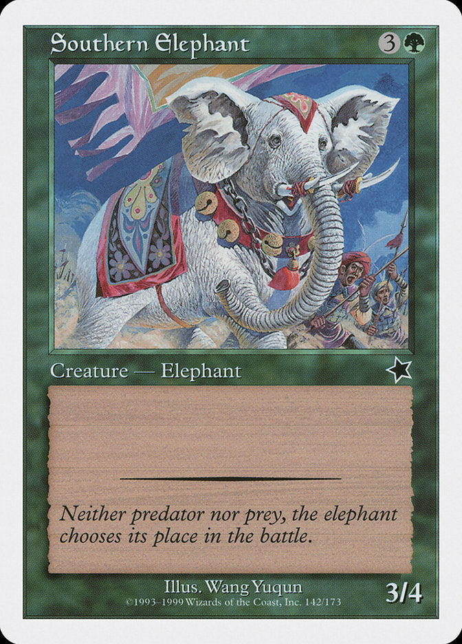 Southern Elephant [Starter 1999] | Fandemonia Ltd