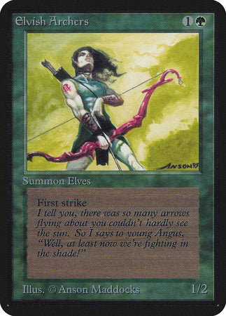 Elvish Archers [Limited Edition Alpha] | Fandemonia Ltd