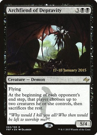 Archfiend of Depravity [Fate Reforged Promos] | Fandemonia Ltd