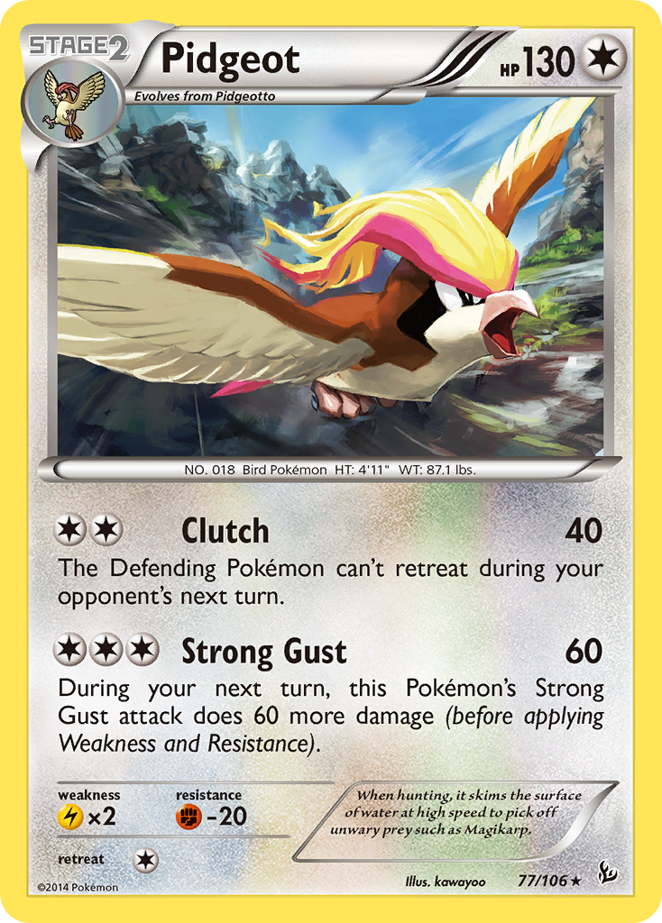 Pidgeot (77/106) [XY: Flashfire] | Fandemonia Ltd