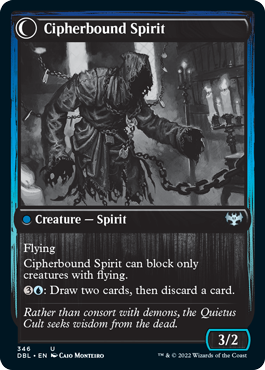 Soulcipher Board // Cipherbound Spirit [Innistrad: Double Feature] | Fandemonia Ltd