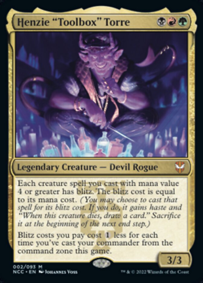 Henzie "Toolbox" Torre [Streets of New Capenna Commander] | Fandemonia Ltd