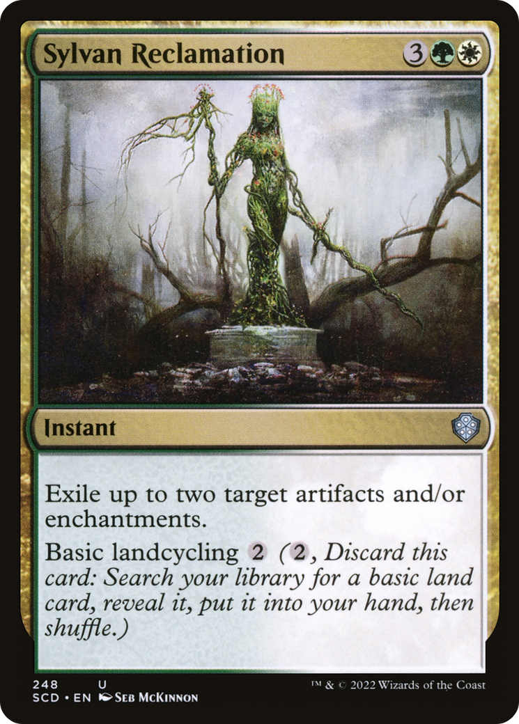 Sylvan Reclamation [Starter Commander Decks] | Fandemonia Ltd