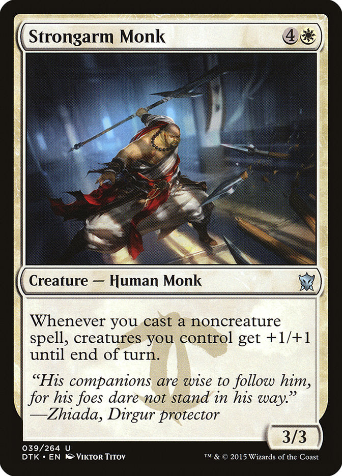 Strongarm Monk [Dragons of Tarkir] | Fandemonia Ltd
