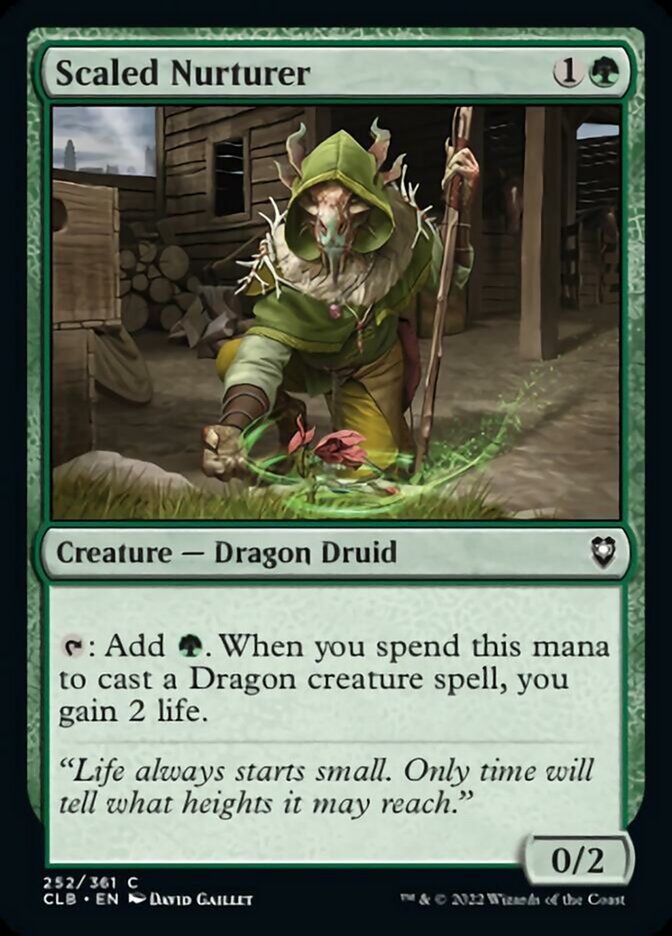Scaled Nurturer [Commander Legends: Battle for Baldur's Gate] | Fandemonia Ltd