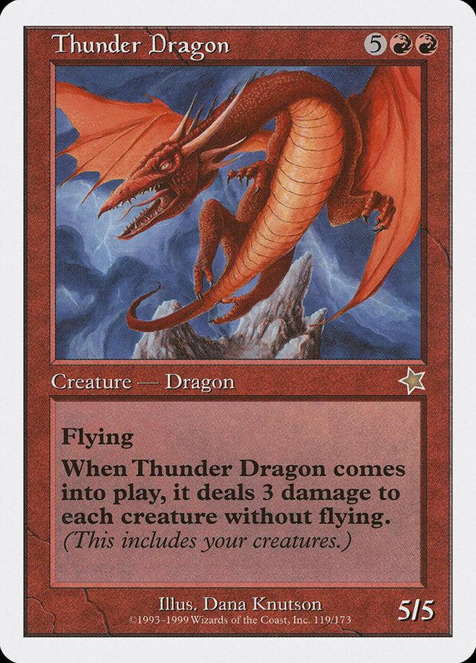 Thunder Dragon [Starter 1999] | Fandemonia Ltd