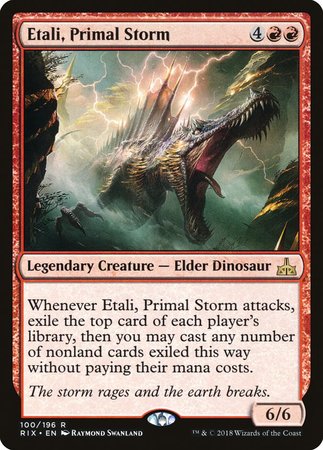 Etali, Primal Storm [Rivals of Ixalan] | Fandemonia Ltd
