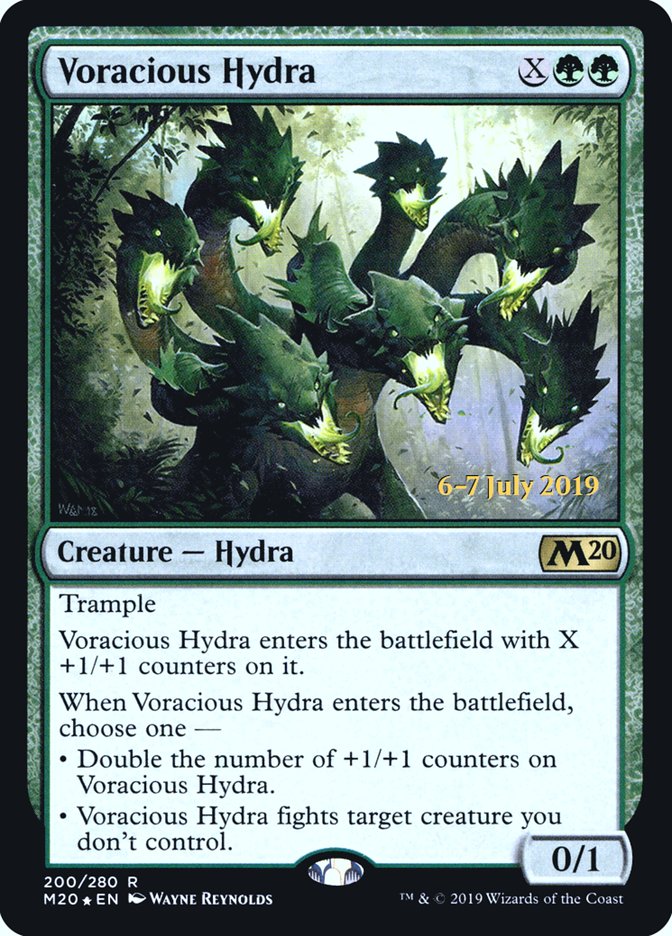 Voracious Hydra  [Core Set 2020 Prerelease Promos] | Fandemonia Ltd