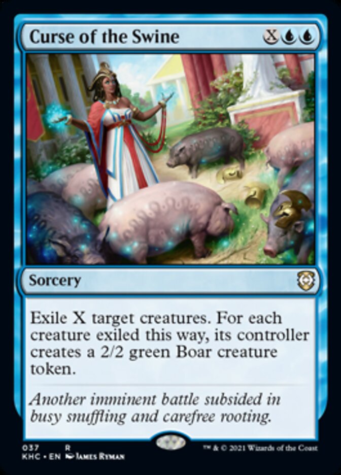 Curse of the Swine [Kaldheim Commander] | Fandemonia Ltd