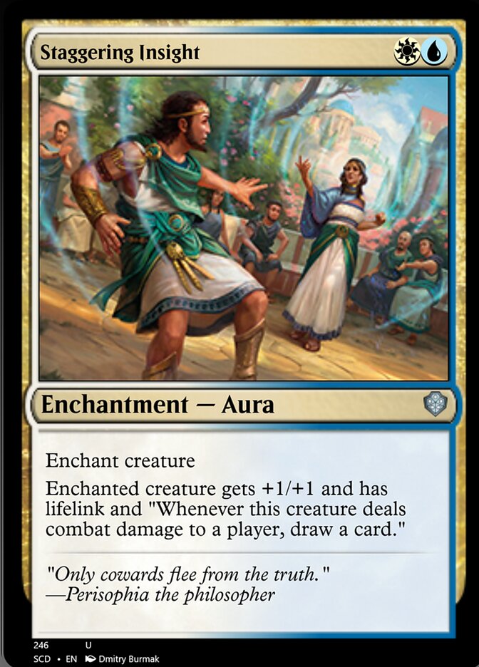 Staggering Insight [Starter Commander Decks] | Fandemonia Ltd