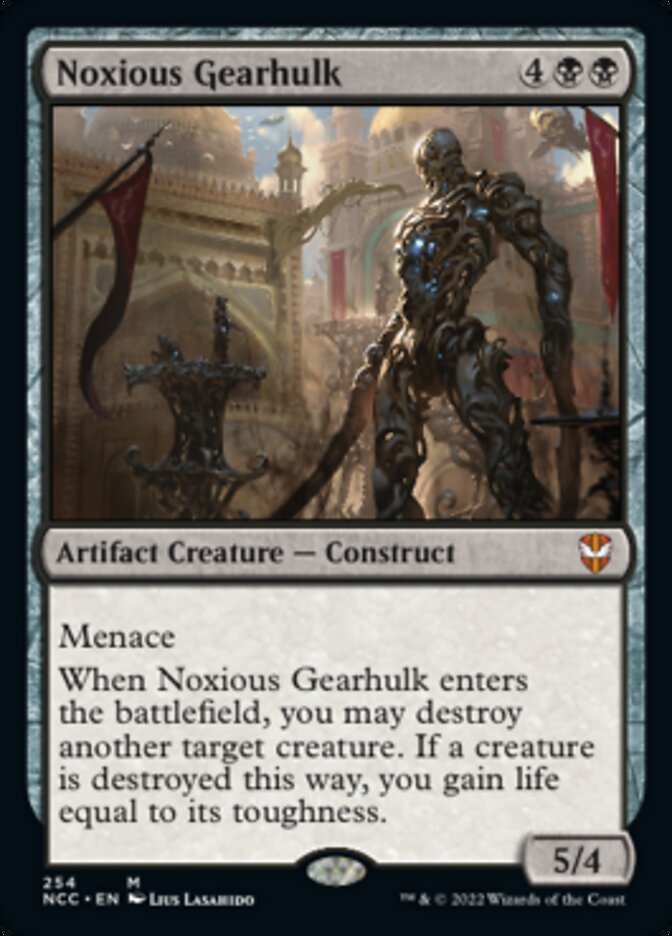 Noxious Gearhulk [Streets of New Capenna Commander] | Fandemonia Ltd
