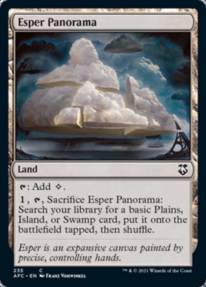 Esper Panorama [Dungeons & Dragons: Adventures in the Forgotten Realms Commander] | Fandemonia Ltd