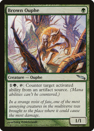 Brown Ouphe [Mirrodin] | Fandemonia Ltd