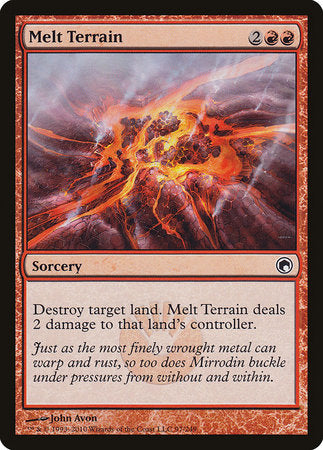 Melt Terrain [Scars of Mirrodin] | Fandemonia Ltd