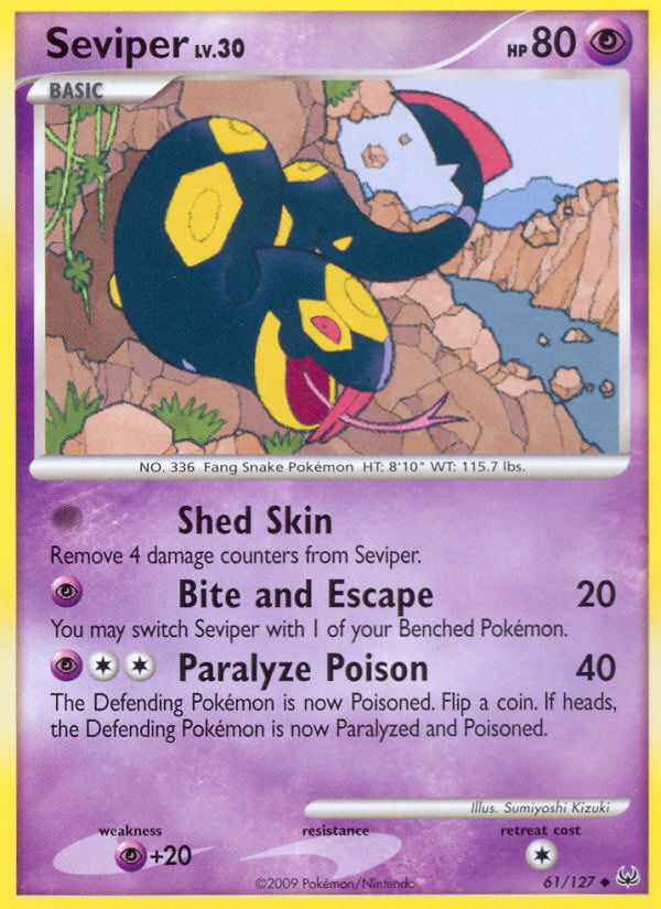 Seviper (61/127) [Platinum: Base Set] | Fandemonia Ltd