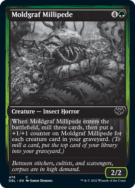 Moldgraf Millipede [Innistrad: Double Feature] | Fandemonia Ltd