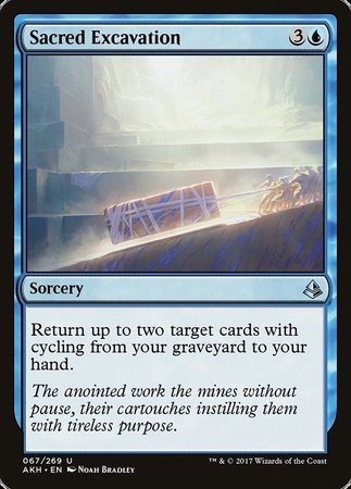 Sacred Excavation [Amonkhet] | Fandemonia Ltd