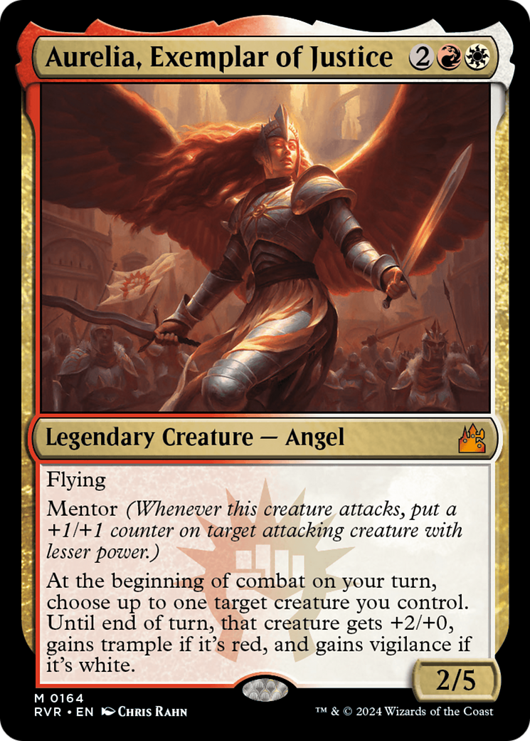 Aurelia, Exemplar of Justice [Ravnica Remastered] | Fandemonia Ltd