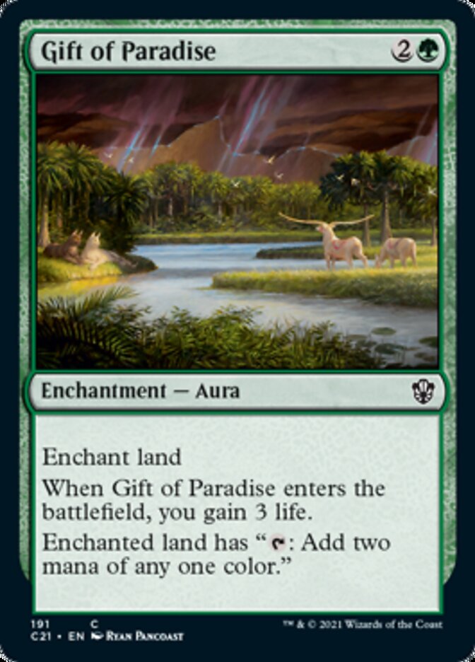 Gift of Paradise [Commander 2021] | Fandemonia Ltd