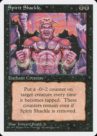 Spirit Shackle [Fourth Edition] | Fandemonia Ltd
