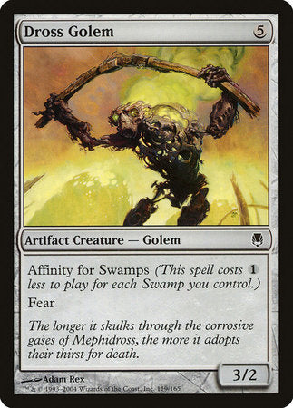 Dross Golem [Darksteel] | Fandemonia Ltd