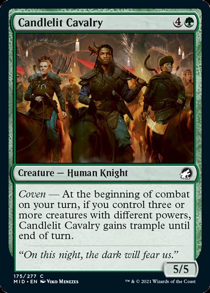 Candlelit Cavalry [Innistrad: Midnight Hunt] | Fandemonia Ltd
