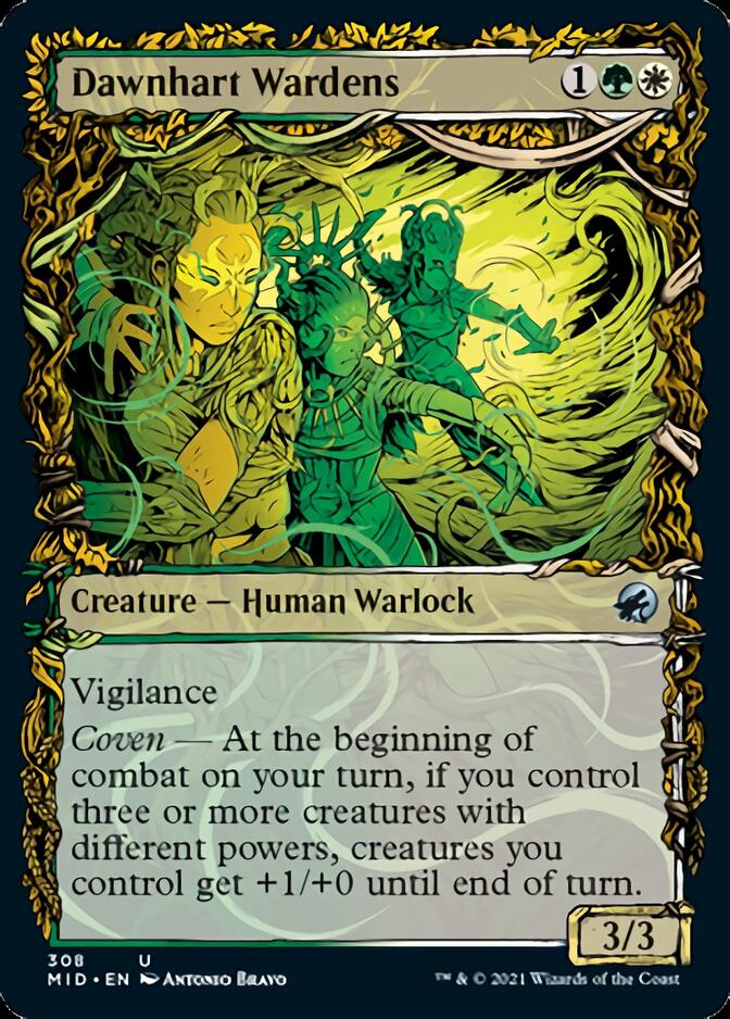 Dawnhart Wardens (Showcase Equinox) [Innistrad: Midnight Hunt] | Fandemonia Ltd