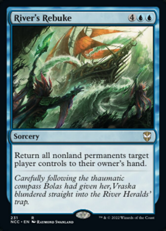River's Rebuke [Streets of New Capenna Commander] | Fandemonia Ltd