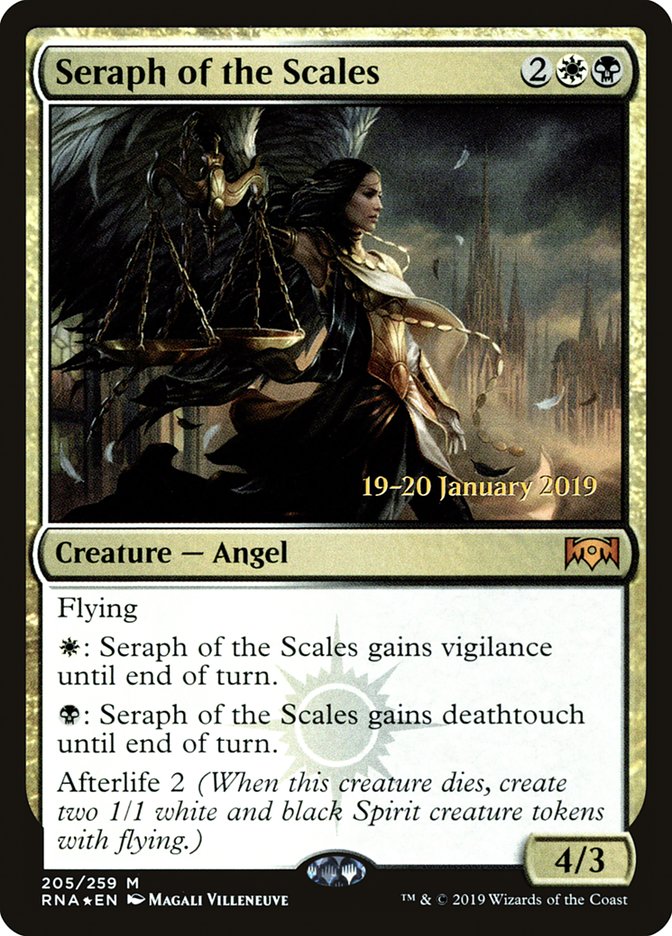 Seraph of the Scales [Ravnica Allegiance Prerelease Promos] | Fandemonia Ltd
