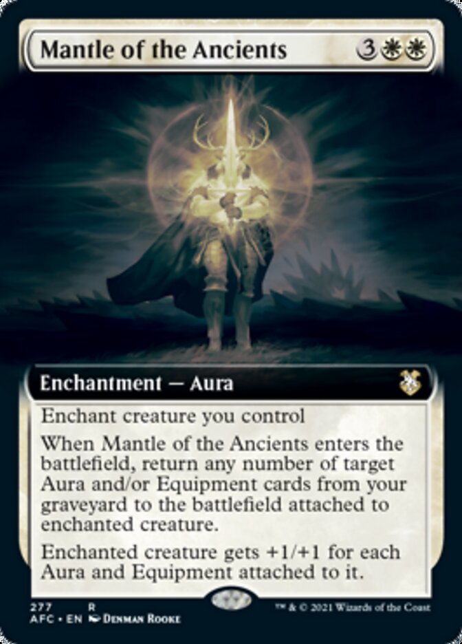 Mantle of the Ancients (Extended) [Dungeons & Dragons: Adventures in the Forgotten Realms Commander] | Fandemonia Ltd