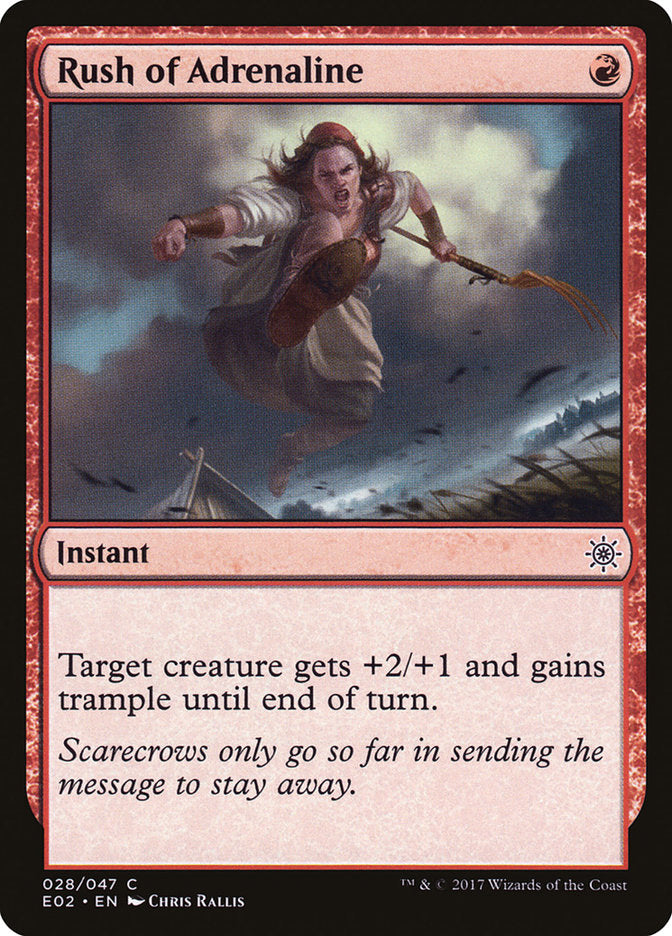 Rush of Adrenaline [Explorers of Ixalan] | Fandemonia Ltd