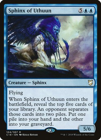 Sphinx of Uthuun [Commander 2018] | Fandemonia Ltd